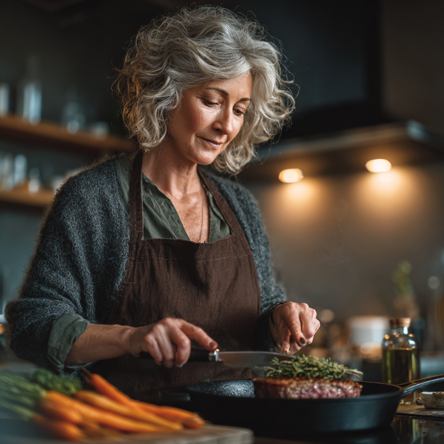 Активні літні люди займаються спортом